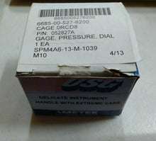 Load image into Gallery viewer, AMETEK USG 052827A PRESSURE DIAL GAGE 1/4"NPT BACK MOUNT 0.0-15.0 PSI -FREE SHIP