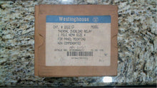 Load image into Gallery viewer, WESTINGHOUSE AN41P THERMAL OVERLOAD RELAY 1P SIZE 4 - FREE SHIPPING