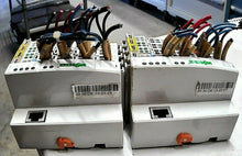 Load image into Gallery viewer, WAGO 750-341 ETHERNET TCP/IP, (2) 750-402 INPUT MODULE, 750-600 END MODULE *FS*