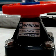 Load image into Gallery viewer, HAYWARD DAB1007UEE DIAPHRAGM VALVE PVC 3/4" TRUE UNION CONNECTION EPDM *FREESHIP
