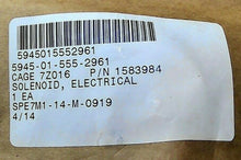 Load image into Gallery viewer, HYSTER 1583984 ELECTRICAL SOLONOID 5945-01-555-2961 SPE7M1-14-M-0919 *FREE SHIP*