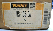 Load image into Gallery viewer, SWAGELOK WHITNEY MS-135-DA 135 SERIES PNEU DOUBLE-ACTING HIGH TEMP ACTUATOR *FS*