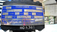 Load image into Gallery viewer, HEAVY DUTY ELECTRIC TRANSFORMER TYPE SMT/HD-180 1PH 400-600V 0.150KVA *FREE SHIP