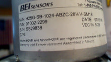 Load image into Gallery viewer, BEI SENSORS H25G-SB-1024-ABZC-28V/V - SM18 INDUSTRIAL ENCODER 01002-2299 -FS
