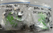 Load image into Gallery viewer, LOT/10 ANSI-40-1 ANSI 40 CHAIN OFFSET LINK (SEALED) *FREE SHIPPING*