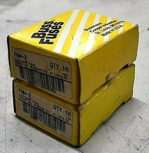 Load image into Gallery viewer, (BOX OF 10) BUSSMANN FUSETRON FNM-2 FUSE DUAL ELEMENT 2A 250VAC (TESTED) *FRSHIP