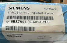 Load image into Gallery viewer, SIEMENS 6ES7841-0CA01-0YE0 SIMATIC SOFTWARE INDIVDUAL LICENSE *FREE SHIPPING*