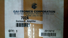 Load image into Gallery viewer, GAI TRONICS CORP. 702A AMPLIFIER ENCLOSURE -FREE SHIPPING