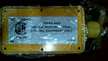 Load image into Gallery viewer, DANIEL WOODHEAD 4002 SAFEWAY PENDANT 2 PUSHBUTTON STATION YELLOW 485452-FREESHIP
