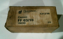 Load image into Gallery viewer, DONALDSON 121216 FF03/10 ULTRAFILTER FF FILTER ELEMENT 1 MICRON -FREE SHIPPING