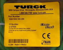 Load image into Gallery viewer, TURCK RSSD RSSD 420-15M CABLE DOUBLE ENDED PROFINET MALE (ID U-7454) SEALED *FS*