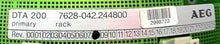 Load image into Gallery viewer, SCHNEIDER MODICON AEG DTA 200 7628-042.244800 PRIMARY SUBRACK 5SLOT *FREE SHIP*