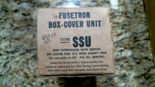 Load image into Gallery viewer, BUSSMANN FUSETRON SSU 2-1/4 in. FUSE BOX WITH SWITCH -FREE SHIPPING