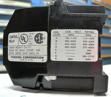 Load image into Gallery viewer, TOSHIBA A4A-22E A600 HEAVY DUTY CONTROL RELAY (2NO2NC) 600VAC 10A -FREE SHIPPING