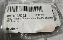 Load image into Gallery viewer, LOT/2 NSK 6200Z SINGLE ROW DEEP GROOVE BALL BEARING 30MM X 10MM *FREE SHIP*