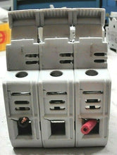 Load image into Gallery viewer, BUSSMANN EDISON EHM3DU4 MODULAR FUSE HOLDER MIDGET 30A 600V 3-POLE *FREE SHPPING