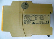 Load image into Gallery viewer, PILZ PNOZ X3 SAFETY RELAY 24VDC/230VAC 100W 5A -FREE SHIPPING