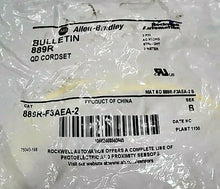 Load image into Gallery viewer, AB ROCKWELL 889R-F3AEA-2 QD CORDSET SER B AC MICRO FEMALE STRAIGHT 2 M *FREE SHP