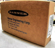 Load image into Gallery viewer, BANNER ENGINEERING S18SN6FF100Q PHOTOELECTRIC SENSOR RANGE:100MM 10-30 VDC *FS*
