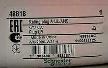 Load image into Gallery viewer, SCHNEIDER ELECTRIC SQUARE D 48818 CIRCUIT BREAKER RATING PLUG (48818AC) *FRSHIP*