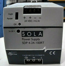 Load image into Gallery viewer, SOLA SDP 4-24-100RT DC POWER SUPPLY 100W 24V *FREE SHIPPING*