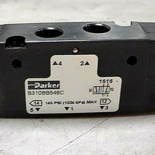Load image into Gallery viewer, PARKER SCHRADER BELLOWS B310BB549C (3FDY2) SOLENOID VALVE 150PSI 1/8" 24VDC *FS