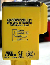 Load image into Gallery viewer, BANNER Q45BW22DLQ1 PHOTOELECTRIC SENSOR 40214 DIFFUSE -FREE SHIPPING