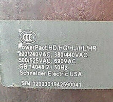 Load image into Gallery viewer, SQUARE D POWERPACT HG 060 MOLDED CASE CIRCUIT BREAKER HGA36030 30A 600V FREE SHP