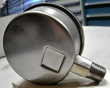 Load image into Gallery viewer, GRACO 187874 STAINLESS STEEL LOW PRESSURE FLUID GAUGE 0-100PSI *FREE SHIPPING*
