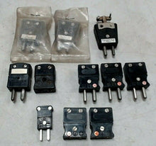 Load image into Gallery viewer, OMEGA THERMOCOUPLE CONNECTORS TYPE J (BUNDLE OF 11 ITEMS) *FREE SHIPPING*