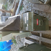 Load image into Gallery viewer, Space Heater 4-168150 Hunter Multifuel, With Blower, 60,000 BTU/Hr. Great shape