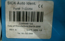Load image into Gallery viewer, SICK 7122264 ELECTRONIC DISPLAY HMI COMPUTER Rev:A Soft Ver:1.0 FREE SHIPPING