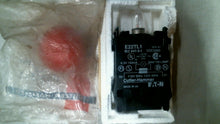 Load image into Gallery viewer, EATON CUTLER HAMMER E22H2X11/E22TL1 IND. LIGHT RED LENS W/TRANSFORMER -FR SHIP