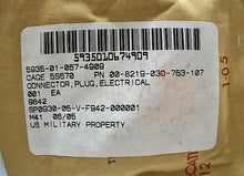 Load image into Gallery viewer, P/N 00-8219-030-753-107 RECEPTACLE CONNECTOR NSN 5935-01-067-4909 *FREESHIPPING*