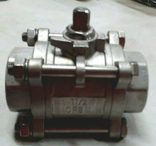 Load image into Gallery viewer, 1-1/2" CF8M THREADED NPT STAINLESS STEEL BALL VALVE 1000 WOG *FREE SHIPPING*