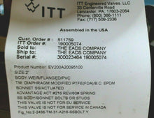 Load image into Gallery viewer, ITT 2-2406-TM-31-A216-SSBOLT:Y 2" DIA-FLO DIAPHRAGM VALVE ADVANTAGE *FREE SHIP*
