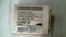 Load image into Gallery viewer, TELEMECANIQUE LA4KE1B SUPPRESSOR MODULE 12-24VAC/DC