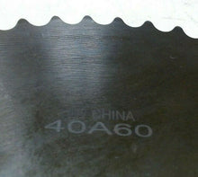 Load image into Gallery viewer, 40A60-23/32" BORE A PLATE 60 TOOTH SPROCKET FOR #40 ROLLER CHAIN *FREESHIPPING*
