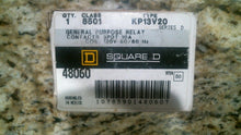 Load image into Gallery viewer, SQUARE D 48060 GENERAL PURPOSE RELAY KP13V20 SER.D -FREE SHIPPING