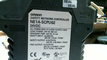 Load image into Gallery viewer, OMRON NE1A-SCPU02 SAFETY NETWORK CONTROLLER 40 INPUT 8 OUTPUT 24VDC -FREE SHIP