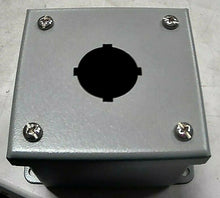 Load image into Gallery viewer, HUBBELL WIEGMANN PB-1 ENCLOSURE 1 HOLE FOR 30.5MM PUSHBUTTON 3.5INX3.2X2X2.7 *FS