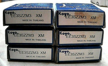 Load image into Gallery viewer, LOT/6 JTEKT KOYO SEIKO EE3SZZM3 XM MINIATURE MOUNTED BALL BEARING 0.375"BORE *FS