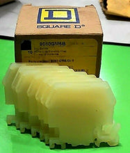 Load image into Gallery viewer, LOT/7 SCHNEIDER ELECTRIC SQUARE D 9080GM6B/ A TERMINAL BLK END BARRIER *FRSHIP*
