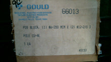 Load image into Gallery viewer, GOULD SHAWMUT 66013 POWER DISTRIBUTION BLOCK 3P 600V -FREE SHIPPING