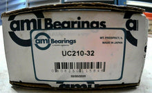 Load image into Gallery viewer, ASAHI UC210-32 BALL BEARING 2" BORE WIDE INNER RING SINGLE ROW *FREE SHIPPING*