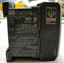 Load image into Gallery viewer, WEG CWC016.4P MINIATURE CONTACTOR 16A 4-N.O. CONTACTS 24VDC CWC SERIES *FREESHIP