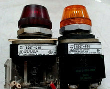 Load image into Gallery viewer, ALLEN BRADLEY 800T-P16 800T-P26 800T-Q10 BUTTON INDICATER SER.T LOT/4 -FREE SHIP