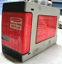 Load image into Gallery viewer, BANNER ES-FL-2A (46092) SAFETY RELAY MODULE FOR E-STOP/R 24V AC/DC *FREE SHIP*
