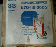 Load image into Gallery viewer, UNIVERSAL ELECRIC 1/70-115-3000 MOTOR .62A -FREE SHIPPING