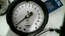 Load image into Gallery viewer, AMETEK US GAUGE 1X593 4 1/2" 15 PSI GAUGE free shipping